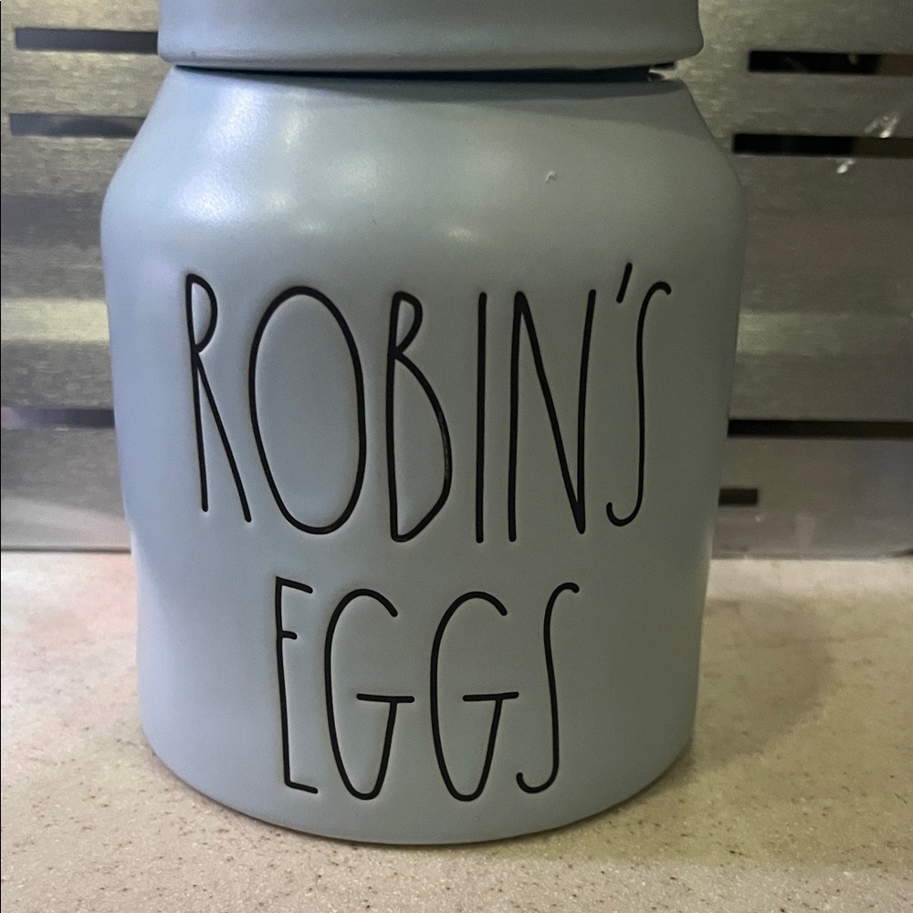 Robin's Eggs Blue Food Storage Canister